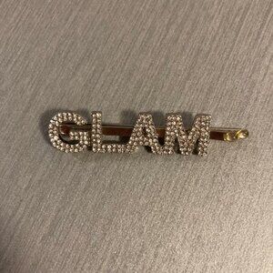 Glam Silver Rhinestone Hair Bobby Pin